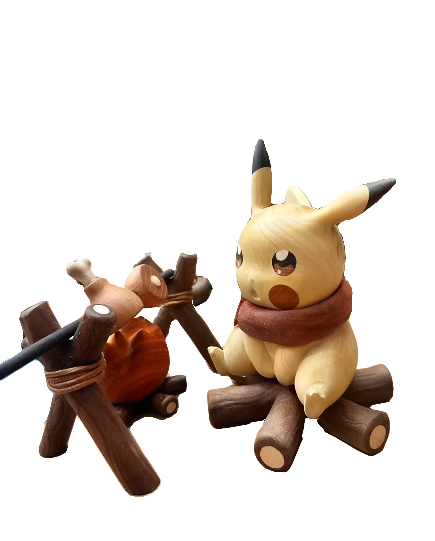 Wooden Pikachu BBQ